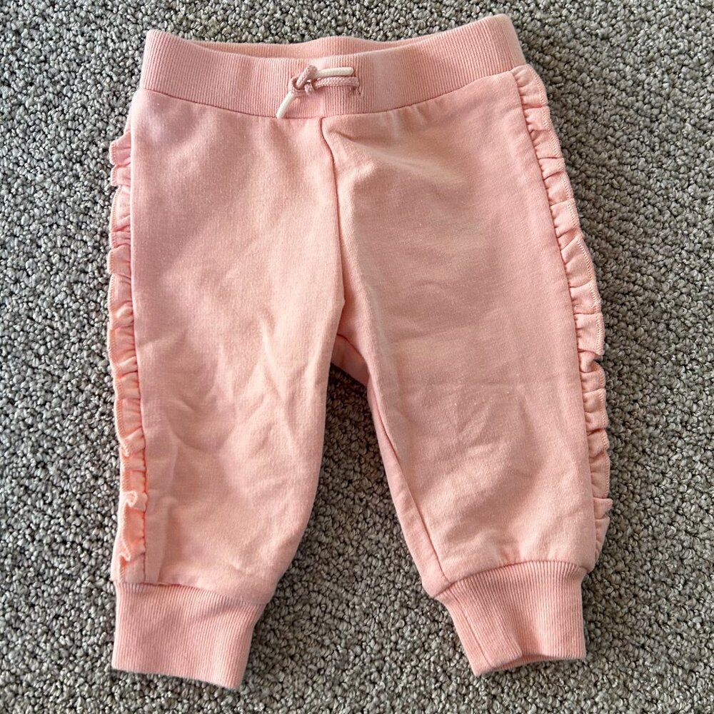 Janie and Jack Ruffle Pants 3-6m